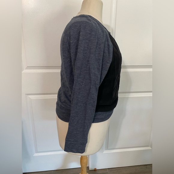 Armani Exchange Large Silk Front Sweatshirt - Picture 5 of 7